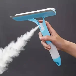 Spray Cleaner Brush Window Cleaner Spraying Water Cleaning Floor Tile Glass Windshield Scraper Soft Wiper Blade Window Squeegee