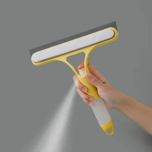 Spray Cleaner Car Window Cleaner Spraying Water Cleaning Floor Tile Glass Windshield Scraper Soft Blade Window Squeegee