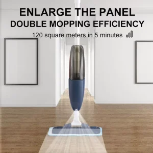 Spray Floor Mops 360 Degree Rotating Floor Cleaning With Microfibre Fabric Fiber Mop Head and Water Spray Mop