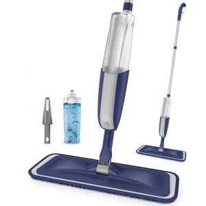 Spray Mop for Floor Cleaning Microfiber Wet Mop with Washable Reusable Pads for Hardwood