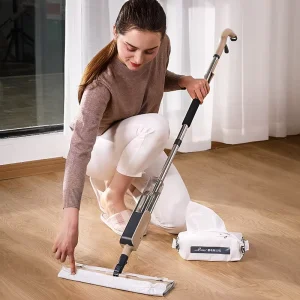 Spray Mop for Household Floor Cleaning, Dry and Wet Flat Mop