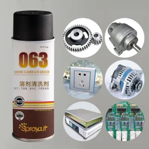 Sprayvan 063 Heavy Duty Solvent Cleaner Non Flammable for Industrial Equipment Degreasing