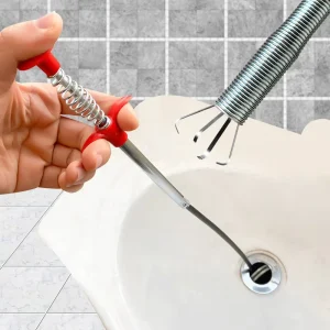 Spring Pipe Dredging Tool Sticks, Household Clog Removers