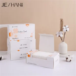 Spunlace Non Woven Face Tissue Disposable Face Towels Ultra Soft Lint Free Facial Cleansing Cloths for Daily Travel Home