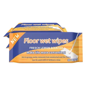 Spunlace Nonwoven Floor Wet Mop Refill Wipes