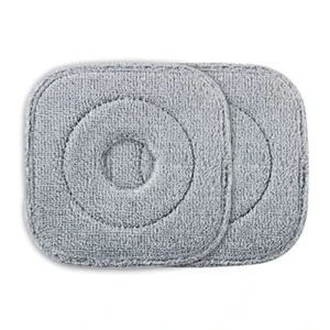 Square Washable Microfiber Mop Refills for Spin Mops