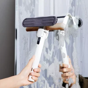 Squeegee Cleaner Cleanhome Live Broadcast Sewage Collection Window Glass Beige Innovative 3 in 1 Window Squeegee