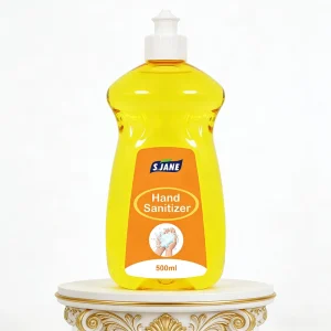 Squeeze type Ethyl Alcohol Hand Sanitizer Gel 500ml Kills 99.9% Germs No rinse Easy to Use