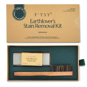 Stain Removal Kit Hair Brush Stain Removing Bar Laundry Stain Remover Soap