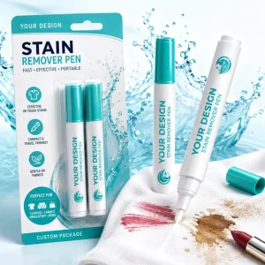 Stain Remover Pen for Fabric Spot Cleaner for Food Drink Grease Sauce and Makeup