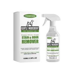 Stain and Odor Removing Cleaning Spray for Pet Mess, Mud, Grease, Wine, Home and Fabric