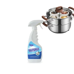 Stainless Steel Cleaning Aerosol Spray Plant Based Powerful Degreaser for Kitchen Sinks Appliances Removing Stains