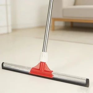 Stainless Steel Eco Friendly Floor Scraper Squeegee for Bathroom Water Tile Wood Floor Glass Shower Sink Deck & Pet Hair Removal