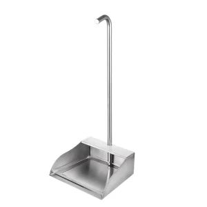 Stainless Steel Garbage Scoop, Large Size, High Capacity for Urban Cleaning and Maintenance
