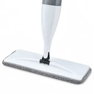 Stainless Steel Microfiber Wet/Dry Self-Wringing Spray Mop