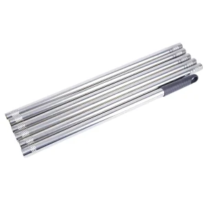 Stainless Steel Multi Purpose Telescopic Extension Rod 22mm Diameter 2ft 3.6ft Cleaning Tool