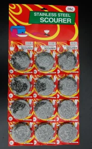 Stainless Steel Scourer Scrubber Kitchen Cleaning Ball