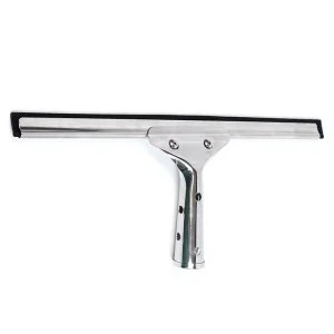Stainless Steel Squeegee with Rubber Handle Household Cleaning Tools Accessories for Window and Floor Shower Usage