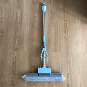 Stainless Steel Telescope Pole with PVA Mop Sponge Head Telescopic Cleaning Tool
