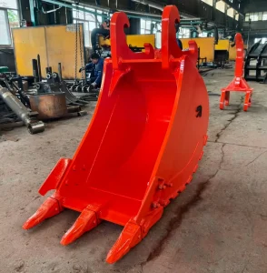 Standard 15 Ton Class Excavator Digging Bucket 24 Inch Trenching Bucket for Construction Machinery Earthmoving Parts