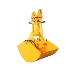 Steel Hydraulic Clamshell Grab Bucket for 20-40 Ton Excavators 1 Year Warranty Commonly Used Dredging Cargo Handling