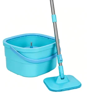 Steel Rod with Bucket Dirty Water Separation Mop with Self Separate Clean and Dirty Water Cleaning Floor Mop