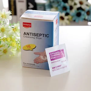 Sterile Benzalkonium Chloride Antiseptic Pads Single Wrapped Medical Disinfecting Wipes First Aid Custom Logo Available