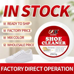 Stock Multi-functional Eco-friendly 260g Solid-shape Shoe Cleaner Stain Remover 5-15% Active Ingredient