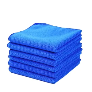 Strong Absorption Quick Dry Microfiber Cleaning Cloth 80% Polyester 20% Polyamide 30*30cm Square Kitchen Absorbent Plain Style