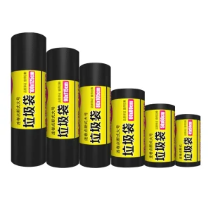 Strong Bio Eco Friendly pink Rubbish Bags Biodegradable Trash Plastic Garbage Bags Roll