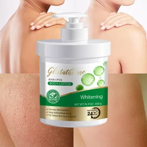 Strong Bleaching Cream Whitening Skin Care Products Aha Glutathione Niacinamide Body Lotion