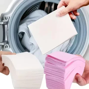 Strong Deep-Cleaning Detergent Laundry Soap Sheets Concentrated Laundry Detergent Strips Laundry Tablets