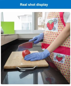 Strong Nitrile Disposable Medical Examination Gloves Powder-Free Diamond-Textured Exam Gloves