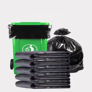 Strong Tall Durable Kitchen Trash Bags Gallon Heavy Duty Thickened PE Custom Size HDPE Custom Logo Color Flexo Printing