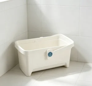 Sturdy Plastic Mop Bucket Large Capacity Portable Handle Water Storage Cleaning Mop Bucket