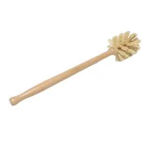 Sunshine 14in Extra Long Beechwood Bottle Brush German Strong Hemp Zero Waste Cleans Scrubs Hard Reach Cleaning Brushes