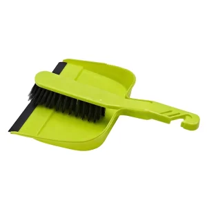 Sunshine Customized Lightweight Small Broom Set Dustpan PET PP Plastic Steel Broomstick Plastic Handle for Home Cleaning Mopping