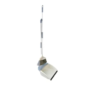 Sunshine Detachable Portable Dustpan Broom Long Handle Household Cleaning PP BPL Pet Plastic Broom Head for Home Use