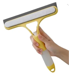 Sunshine Mirror 2 in 1 Sustainable Window Cleaning Tools Shower Spray Cleaner Glass Wiper Plastic Squeegee Household Car Use