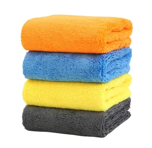 Super Absorbent Eco Friendly Antimicrobial Microfiber Cleaning Cloth Long Short Pile Quick Dry for Car Cleaning High Quality
