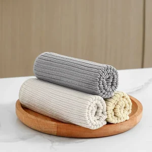 Super Absorbent Microfiber Dish Cloths for Kitchen Stain Removal Non-Scratch Reusable Cleaning Rags