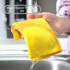 Super Absorbent Shammy Towel Original Nonwoven Square Plain Kitchen Cleaning Duster Cloth