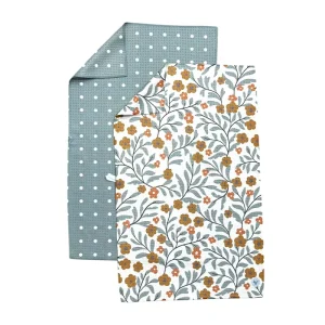 Super Absorbent Soft Eco Friendly Sublimation Waffle Weave Microfiber Kitchen Dish Towel Custom Printed Tea Towel