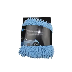 Super Clean Eco friendly Microfiber Chenille Car Wash Mitt 18x25cm