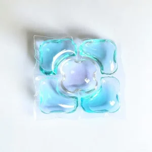 Super Concentrated Laundry Pods 8X Cleaning Power Low Foam Easy Rinse Washing Beads
