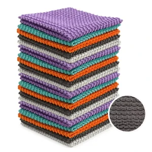 Superior Cleaning Cloths Bamboo Cloth Powerful Cleaning Streak Free Stocked for Dining Table