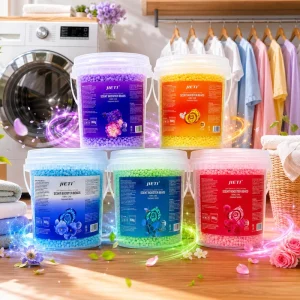 Supplier Eco Friendly Disposable Scent Booster Beads Laundry 800g Lavender Fragrance Household Cleaning Bulk OEM ODM
