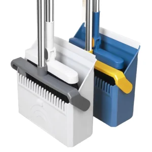 Supplier Upright Standing Sweeper, 90 Degree Foldable Space-Saving Design for Office and Lobby Cleaning