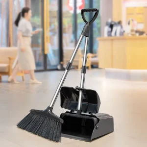 Supply Shopping Mall and Public Places Plastic Broom and Dustpan Set