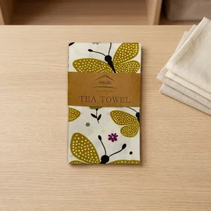Sustainable 100% Cotton Waffle Floral Kitchen Towel Digital Printed Hypoallergenic Absorbent Dish Cloth Custom Design for Home